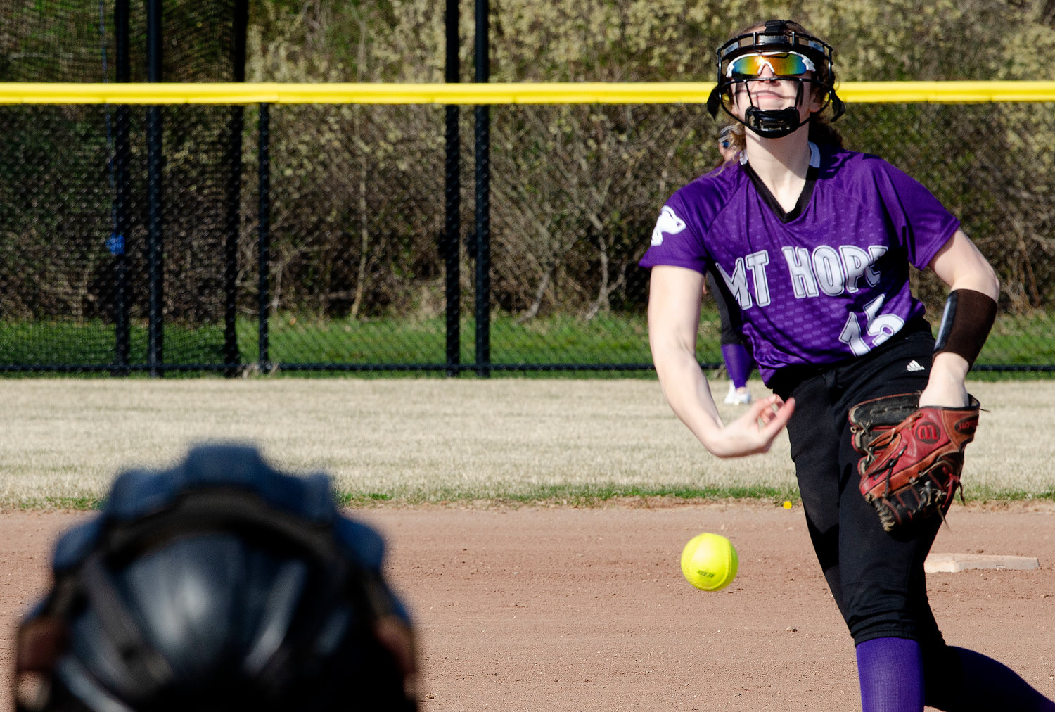 Amaral dominates as train keeps rolling for Mt. Hope softball team